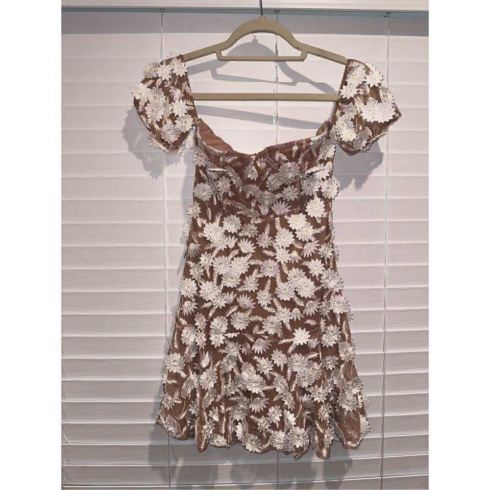 For Love & Lemons dress women’s size XS Amelia strapless mini new with tags